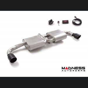 Alfa Romeo 4C Performance Exhaust - Ragazzon - Evo Line - Rear Section - Black Tips - 102mm